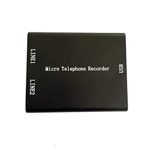 Мини аналоговый телефонный диктофон, стационарный диктофон для системы+ 16 Гб памяти