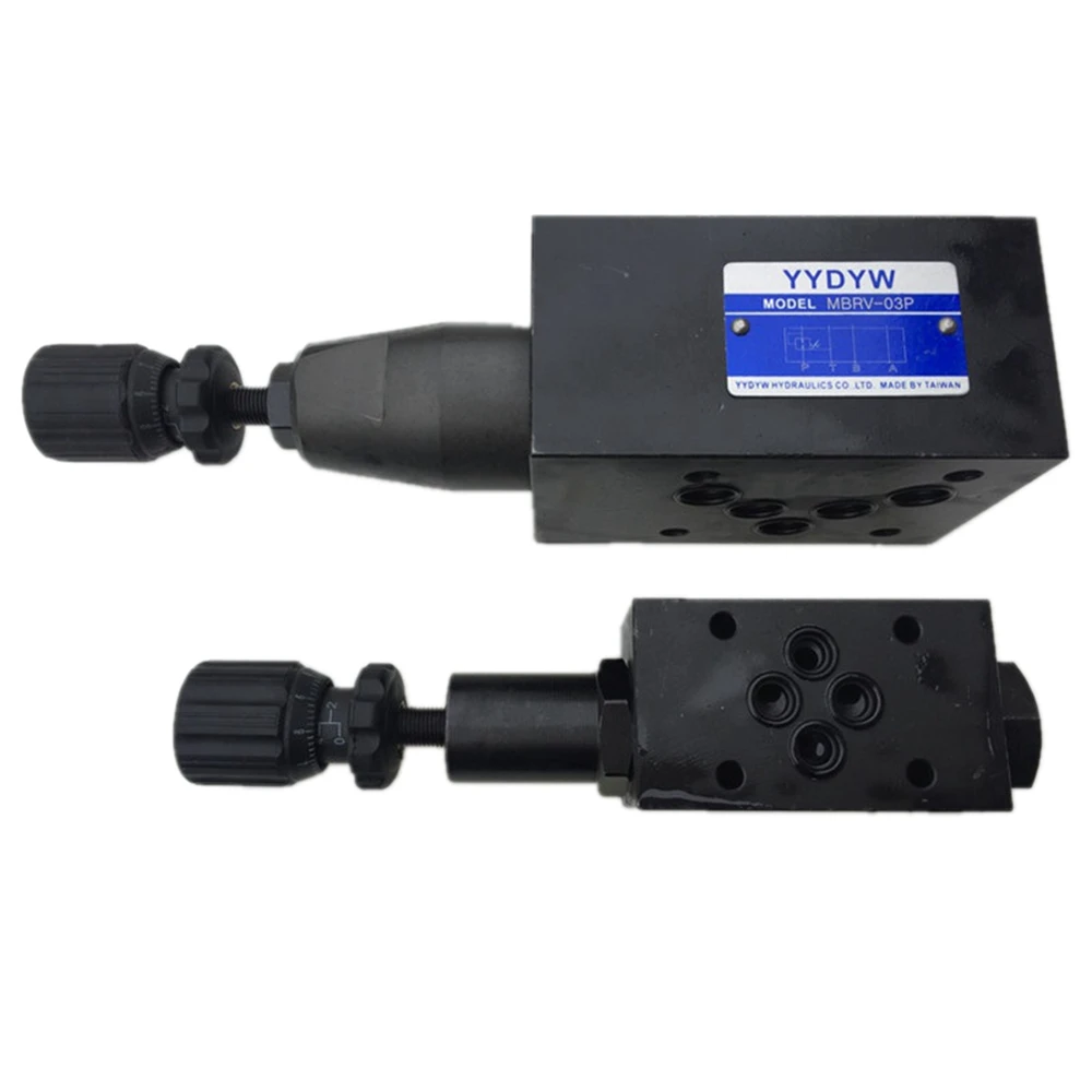 Модульные редукторные клапаны давления MBRV 02 рельефные 02P/02A/02B|Клапан| |