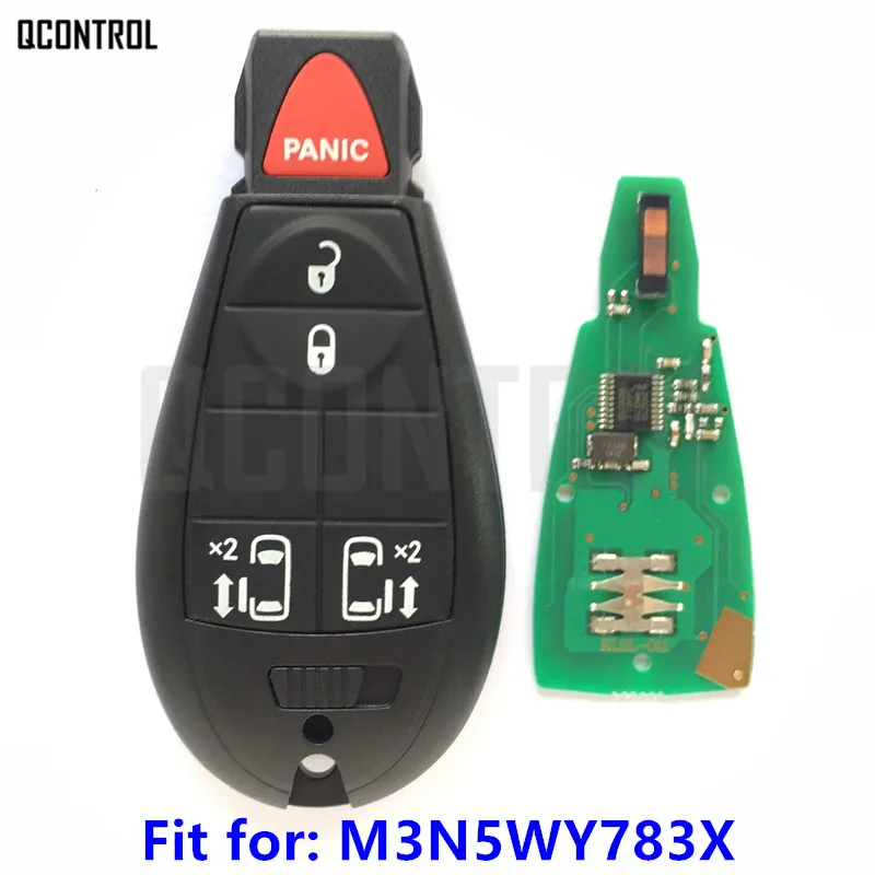 QCONTROL автомобильный БЕСКЛЮЧЕВОЙ входной передатчик Smart Key для JEEP Commander Grand Cherokee FCC ID: