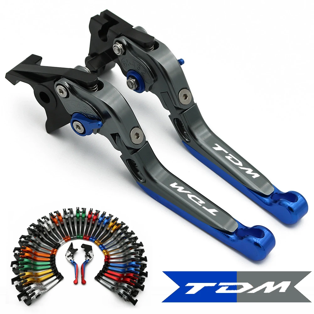 Выдвижные складные рычаги тормозной муфты CNC для YAMAHA TDM 900 2004 2005 2006|Рычаги веревки