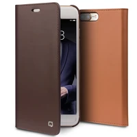 qialino genuine leather flip case for iphone 7 handmade luxury ultra slim phone cover for iphone 7 plus for 4 75 5 inch holster