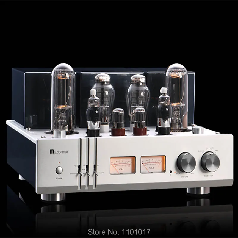 Высококачественный трубчатый усилитель MUZISHARE X20 300B Push 845 с классическим дизайном