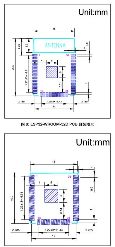 100 шт. Φ WiFi + Bluetooth модуль wichtigsten chip main chips ESP WROOM 32D 4MB/16MB 32Mbit 32|Запасные части| |
