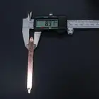 Ноутбук планшеты DIY Модифицированная тепловая трубка ПК ультратонкая трубка ширина 9 мм медная трубка плоская тепловая трубка вентилятор латунь 50-150 мм медная трубка