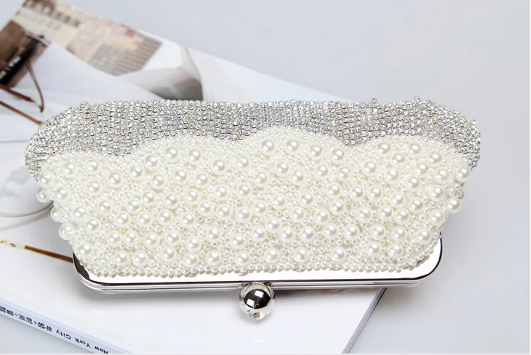 Новое Прибытие Кисточкой Из Бисера Жемчуг Вечерние Сумки Алмазы Свадебные