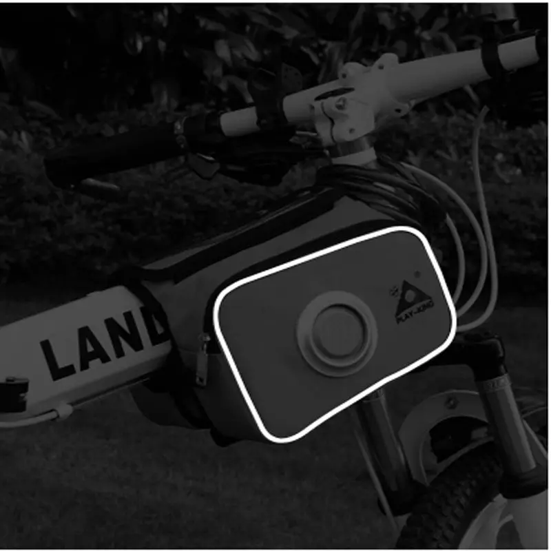 PLAYKING Saddle Bag For Bike Cycling Phone Cases Bike Accessories Front Bar Handlebar Bag With Speaker Bicycles Bag PM1319 images - 6