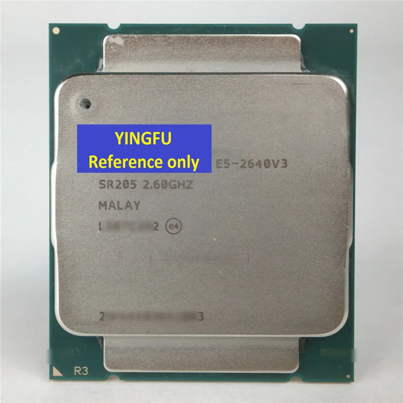 Процессор E5-2640V3 SR205 LGA2011-3 процессор 2 6 ГГц 8-20 м 90 W E5 2640 V3 e5-2640V3 Испытано 100% работает |