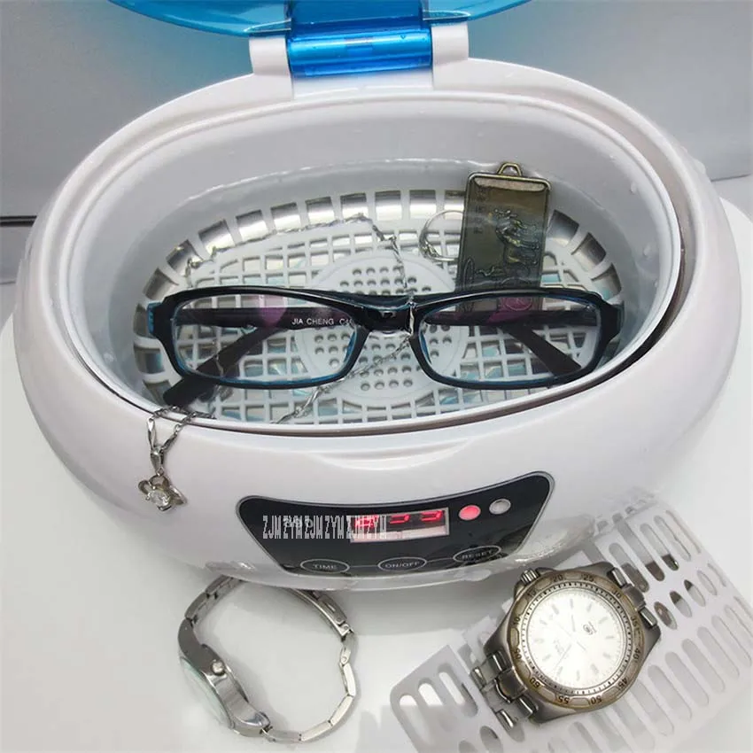 

JP-890 220 V 110 V Digital Timer Ultrasonic Cleaner Machine Ultra Sonic Bathroom Trash Cleaning Home Appliances Home Cleaning