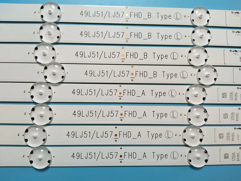 Новинка, оригинальная Светодиодная лента 49LJ51/LJ57_FHD_A B для LG Innotek 17Y 49 
