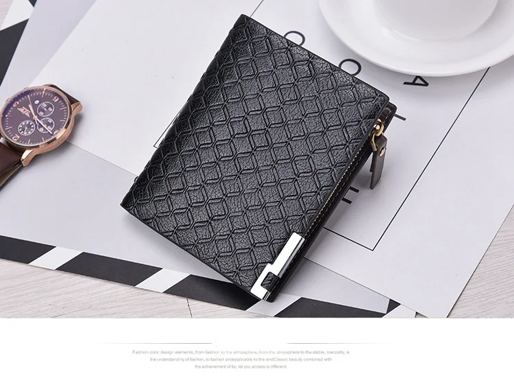 Мужской кошелек TCGAD, короткий кошелек billetera hombre porte feuille, кожзам, мужской большой карман, кожаные кошельки,, винтажный роскошный мужской кошелек
