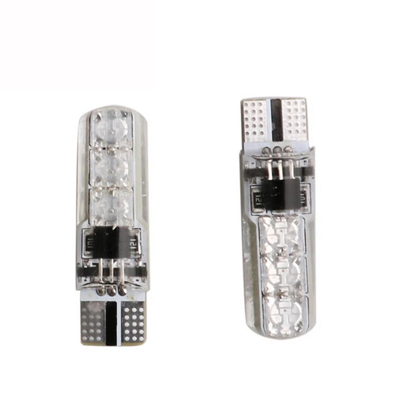 СВЕТОДИОДНЫЙ цветной светильник T10 RGB 5050 6 SMD 192 W5W с беспроводным пультом