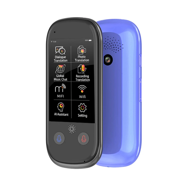 Boeleo W1 Pro переводчик поддержка сенсорного экрана 76 язык перевод фотографический перевод умный перевод