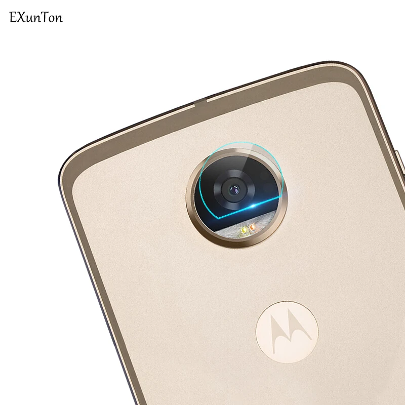 EXUNTON 2 шт. для Motorola Moto Z Play Z2 Force защитная пленка из закаленного стекла экрана задняя