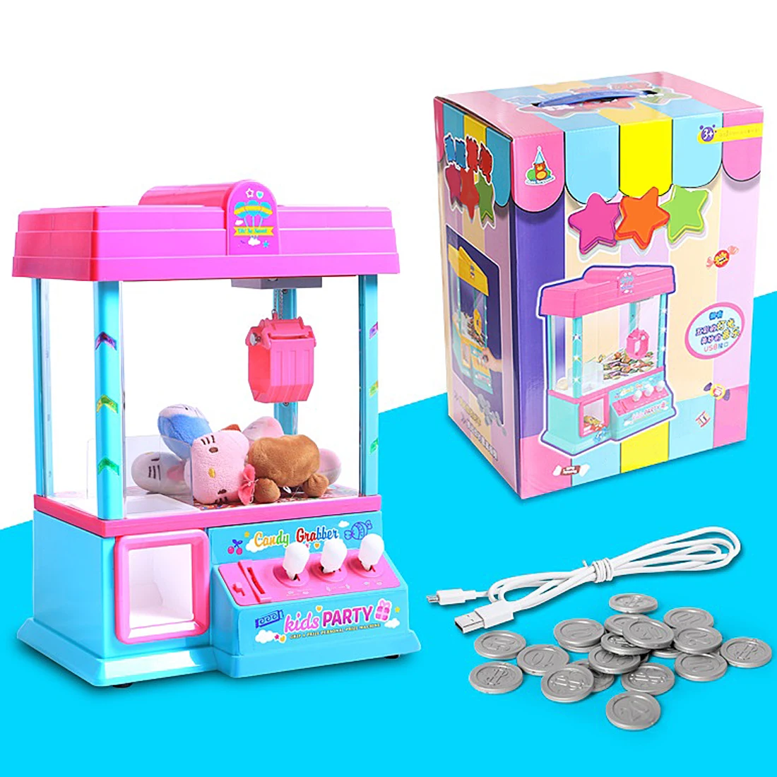 2018 Рождественский подарок монета управляемая Высокая симуляция USB мини слот