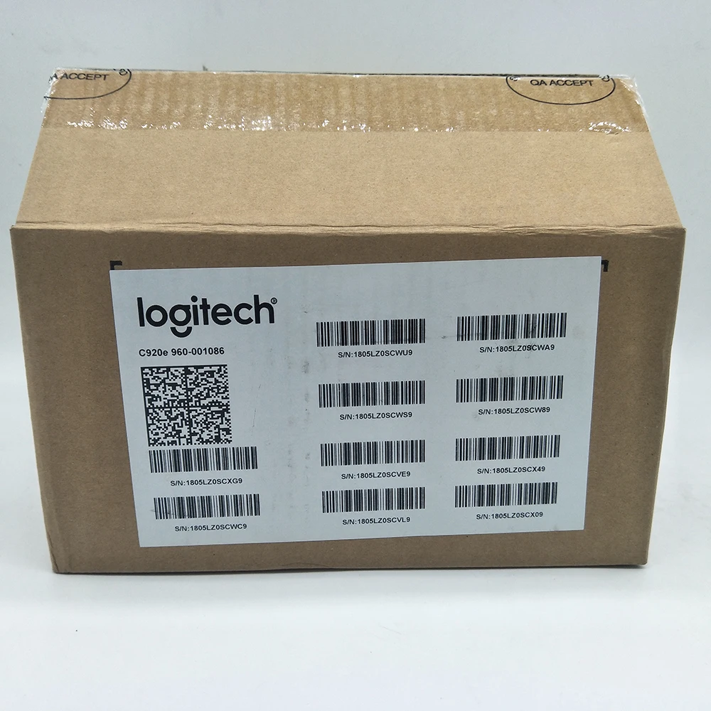 10 шт. веб-камера logitech HD 1080 p Pro C920e для настольного компьютера и веб-камеры для ноутбука