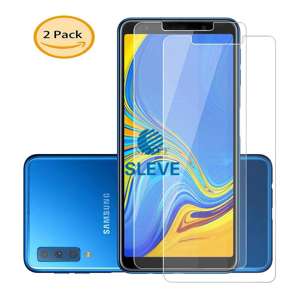 2 шт Защита экрана для Samsung A7 2018 закаленное стекло Galaxy GalaxyA7 A 7 SM A750F