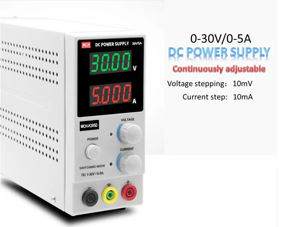MCH-K305D Регулируемый 30 В постоянного тока питания Дополнение 30V5A 150W 30V10A 30V3A 30V2A