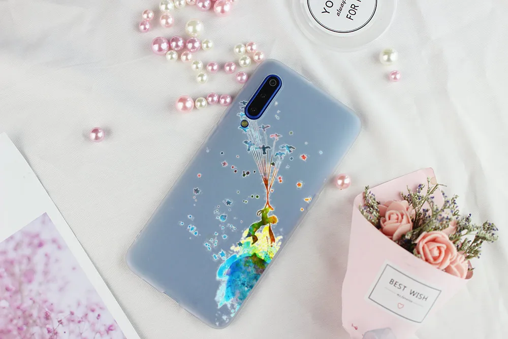 Чехол MLLSE с изображением Маленького принца розы лисы для Xiaomi MI 9 8 A2 Lite SE A1 pocophone 6 6X 5X