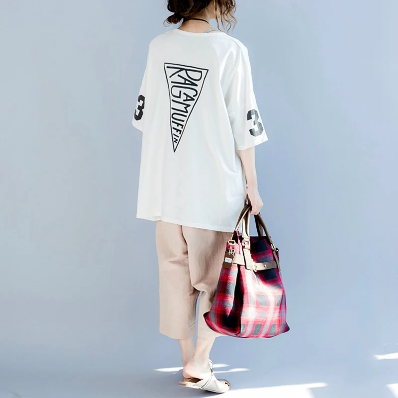 Elseisle Dog Футболка женская белая футболка большого размера с принтом собаки Harajuku