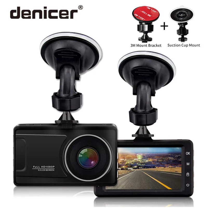 Denicer Dash Cam 3 0 дюймовый экран камера Full HD 1080P Автомобильный регистратор видео