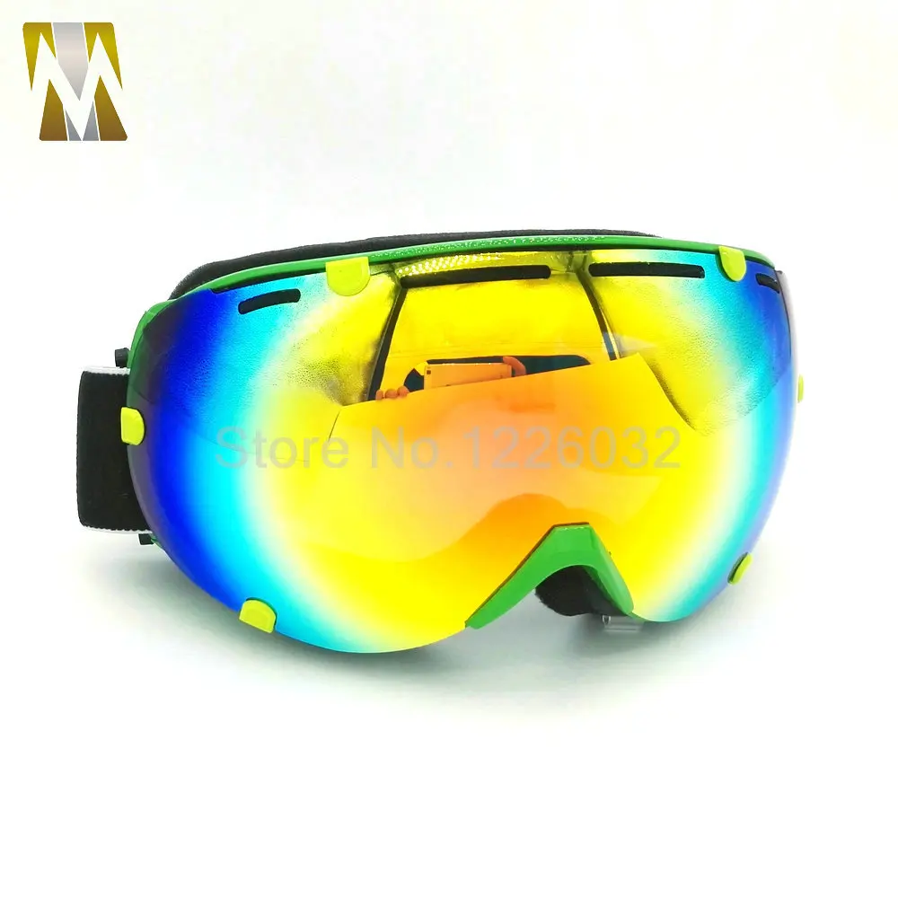 Лыжные очки 5 цветов лыжные очки ветрозащитные очки antiparras motocross lunette de ski homme gafas сноуборд gafas