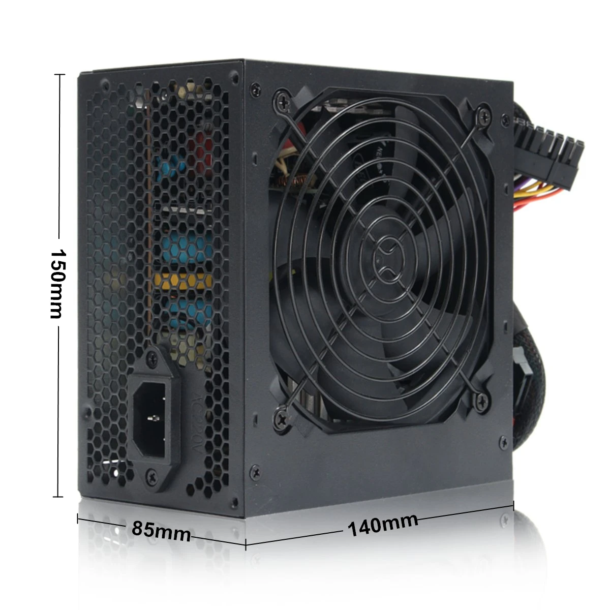 350 Вт 650 Вт пик-PSU ATX 12 в игровой ПК питание 24Pin/Molex/Sata 12 см вентилятор компьютерный блок питания для BTC