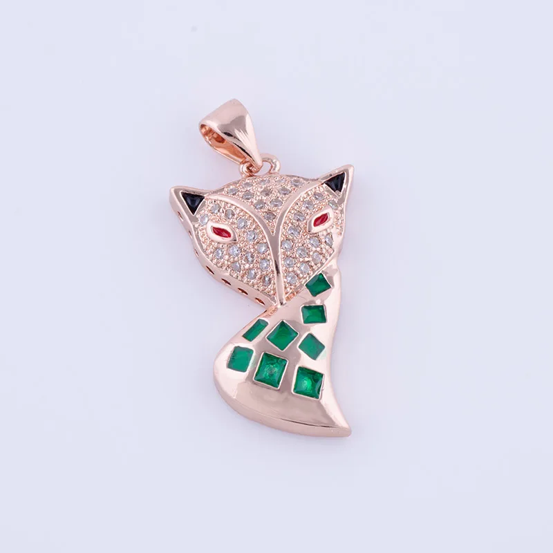 Новинка модные ювелирные изделия милые циркониевые эмалевые Подвески в виде