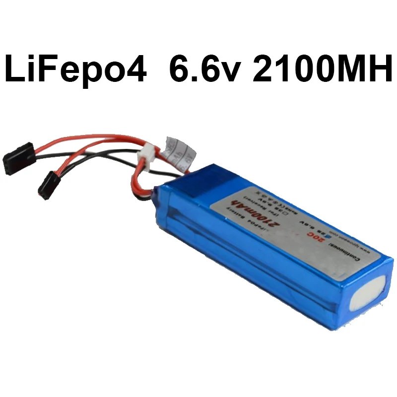 Черный разъем Futata 6 в 2100 мАч литиевый Аккумулятор LiFepo4 аккумулятор 20C 2S для Дронов