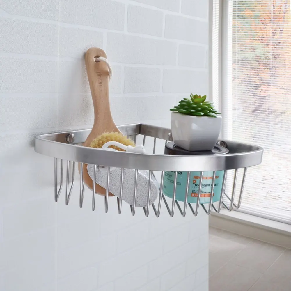 Shower Caddy Brushed Nickel Finish Brushednickel