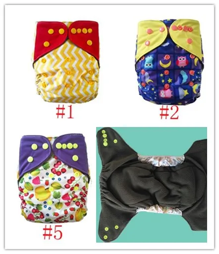 Бесплатная доставка многоразовые моющиеся подгузники AIO с бамбуковым углем