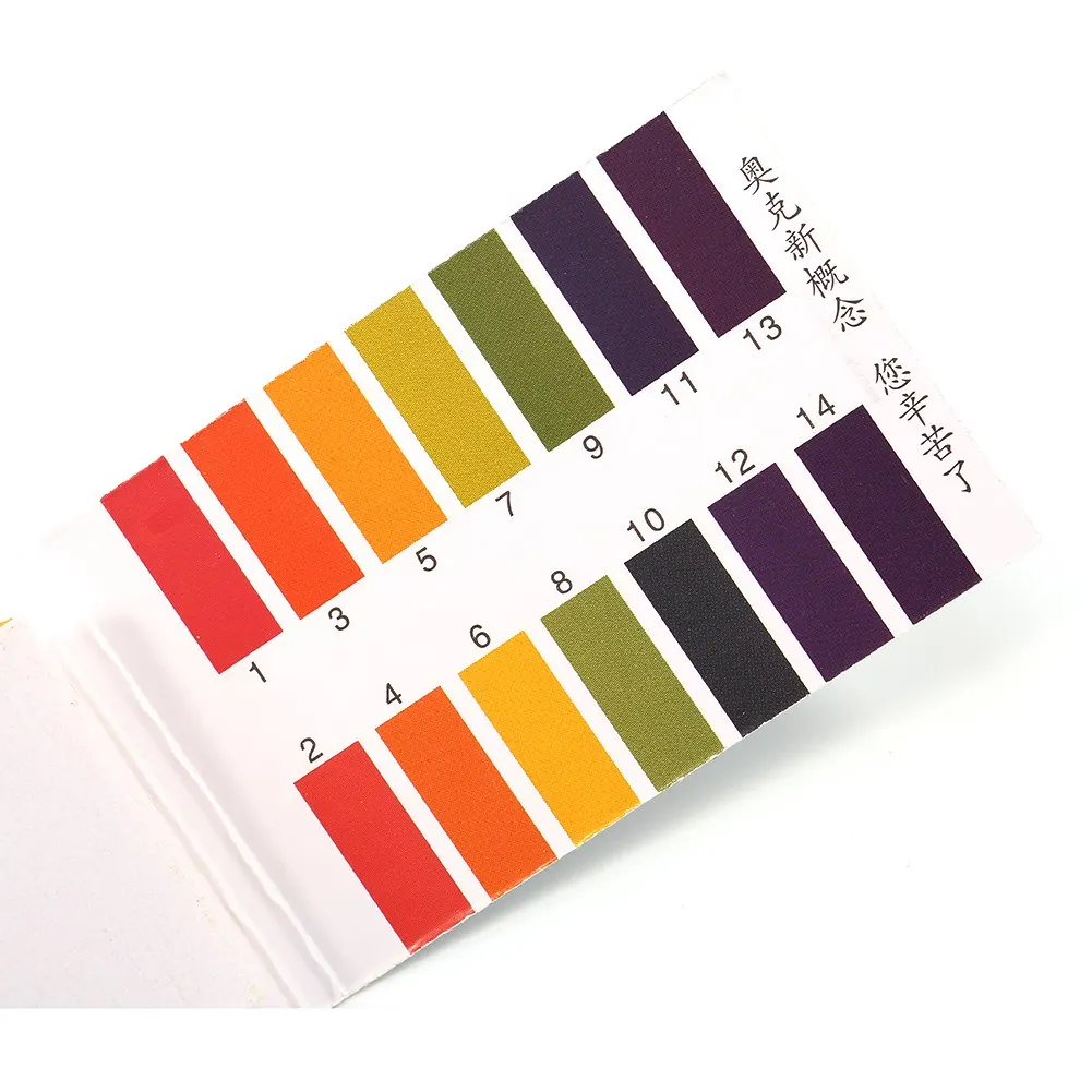 

80 Pcs Test Paper 1-14 PH Solution Strips Litmus Tool Kit Indicator Aquarium Pond