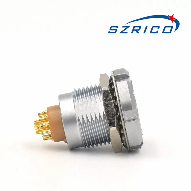 RC-ECG 2B 2 3 4 5 6 7 8 10 12 14 16 18 19 26 контактный круглый металлический электронный разъем с