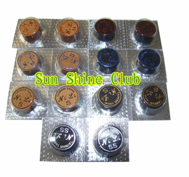 Бесплатная доставка! 6 шт./лот оригинальные наконечники бильярдного кия NILI из