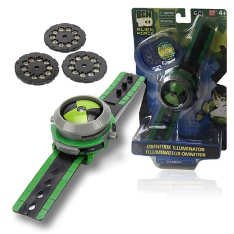 D Часы Ben10 Ben 10 Ultimate Omnitrix style. Япония проектор часы подлинные часы Пульс игрушка - Цвет: D