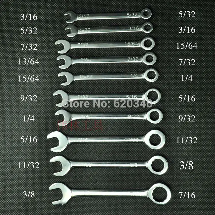 Комплект гаечных ключей из хром ванадиевой стали 10 размеров|kit air|kit hid bixenon h4kit resistor