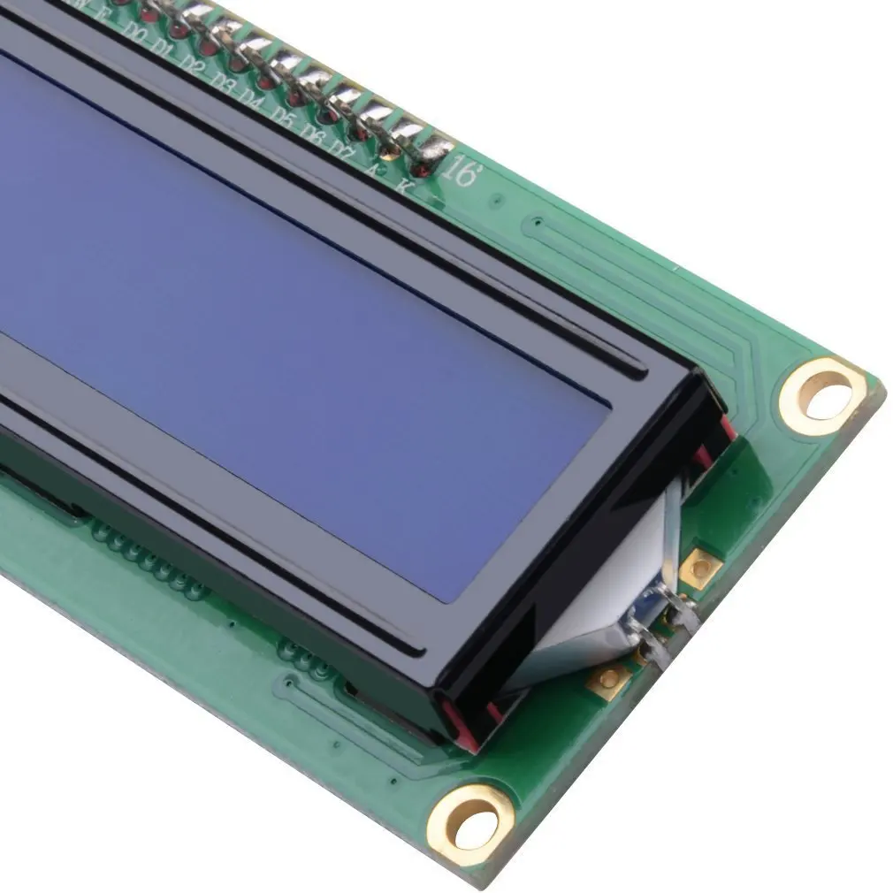 Модуль дисплея Iic/i2c/twi 1602 16x2 серийный Синий ЖК модуль с подсветкой для Arduino Uno R3