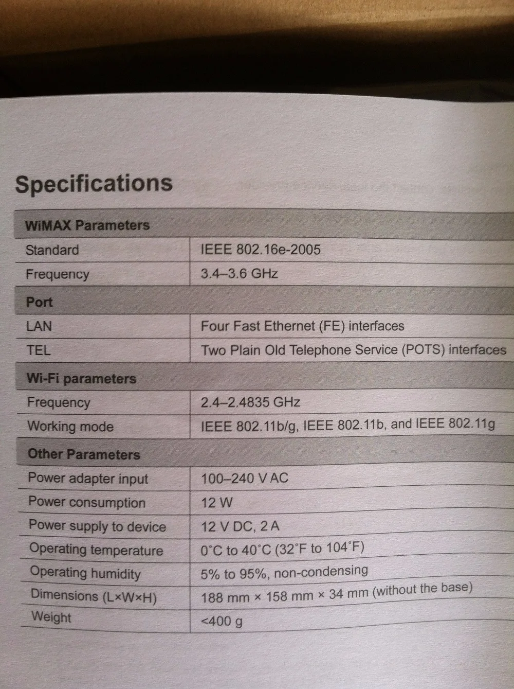 Маршрутизатор Huawei BM635 3400 3600 МГц 3 5G Wimax CPE|router power|router partsrouter adsl |