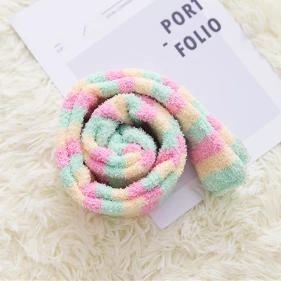 pink 7822 Toivotukasia, женские, дамские, девичьи, выше колена, теплые, пушистые, длинные, полосатые, до бедра, длинные, полосатые, пушистые, теплые чулки - Цвет: pink 7822