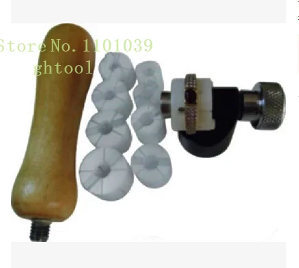 

jewelry making kit Jewelry Tools Ring Setting Tool Ring Setter Clamp Wood Handle Ring Clamp 1pc/lot jewelry tools
