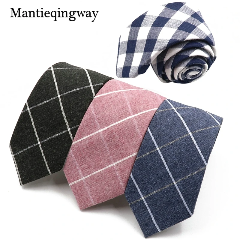 Мужской галстук бабочка Mantieqingway 6 5 см Классический мужской в клетку деловые