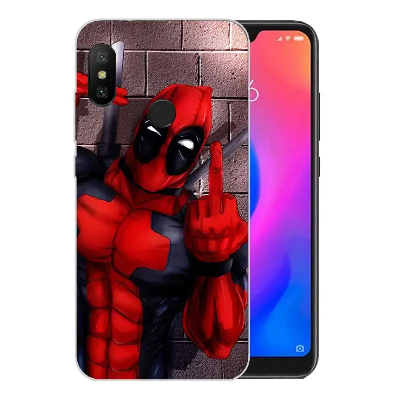 Силиконовый чехол для Xiaomi Xiomi Redmi 4 4A 4X5 5A 5 6plus Pro 6A S2 обратите внимание на возраст 2, 3, 4, 5, 6, чехол для путешествий с героями комиксов Марвел, героя фильма «Дэдпул»; рубашки