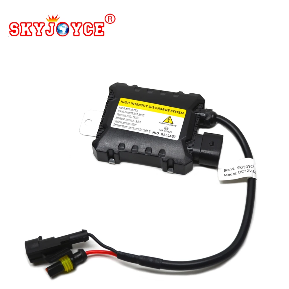 SKYJOYCE 55W hid kit Slim Ballast H27 H1 H3 H7r H10 9006 H13 1 9004 K желтый зеленый синий фиолетовый розовый