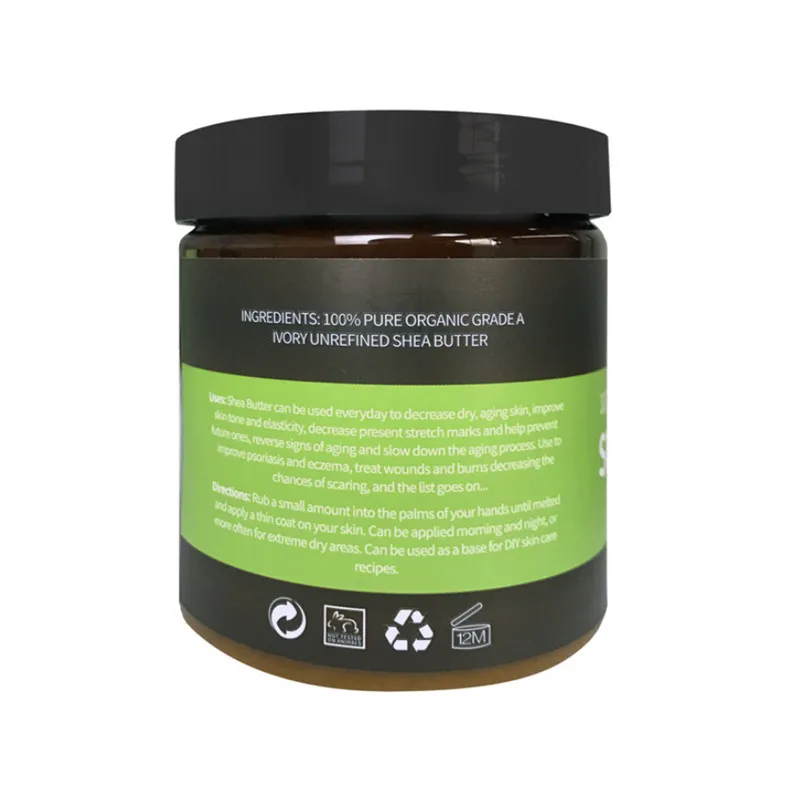 Натуральный Солнцезащитный крем от масла ши 100% органический нерафинированный