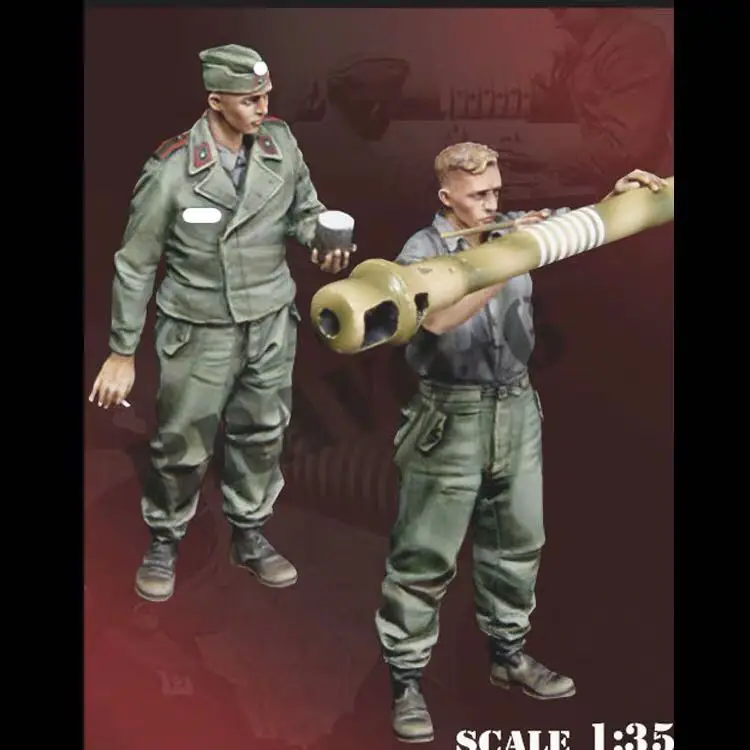 1/35 модельная фигурка из смолы набор немецкий Солдат Второй мировой войны