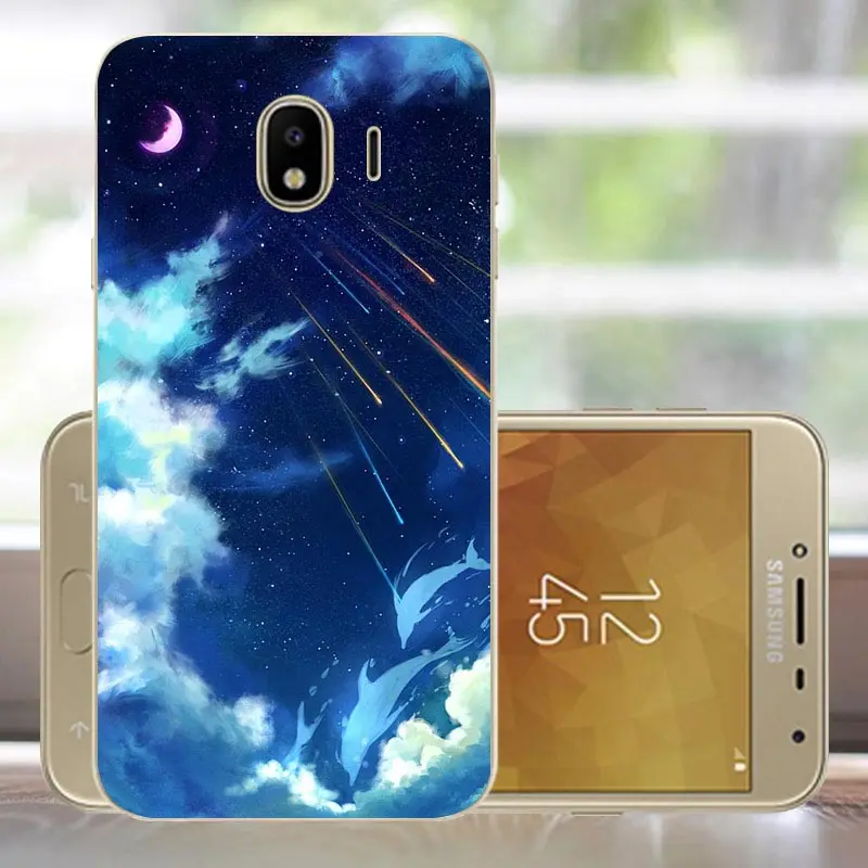 Мягкий ТПУ чехол для samsung J4 чехол силиконовый чехол для Galaxy J4 J400F чехол для телефона для capas samsung Galaxy J4 sm-j400f