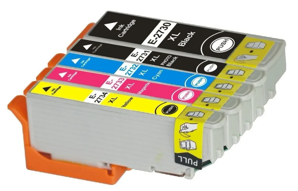 5 упаковок совместимых картриджей 273XL для использования в принтерах Epson Expression Premium