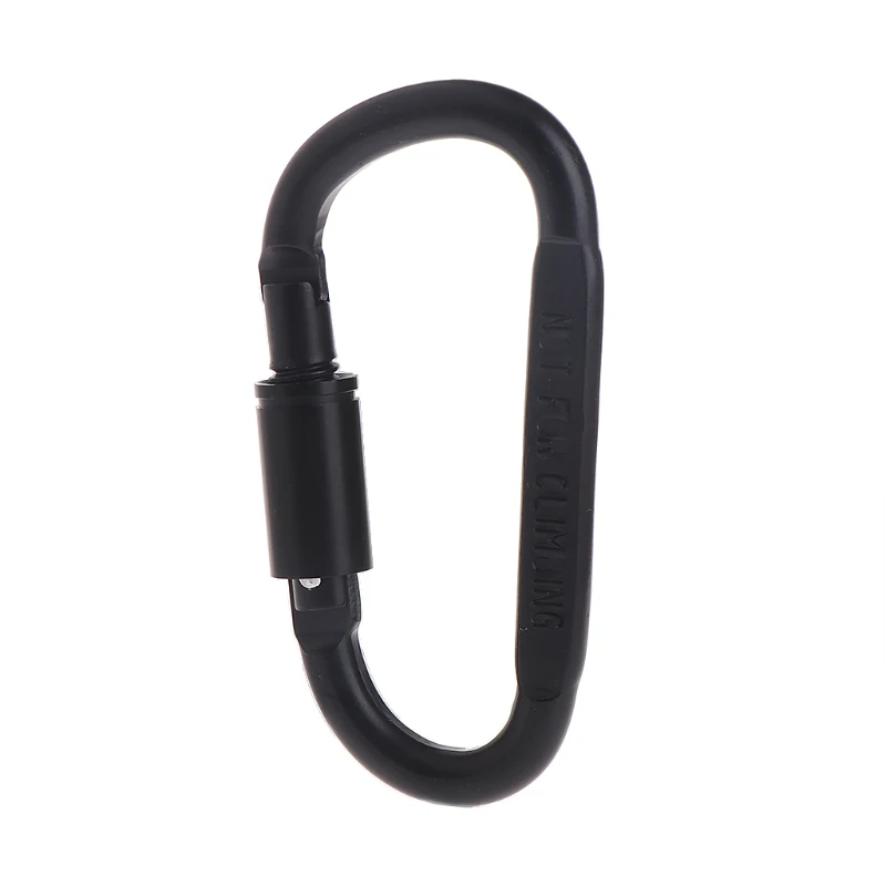 D образный карабин для кемпинга из алюминиевого сплава|Аксессуары скалолазания| |