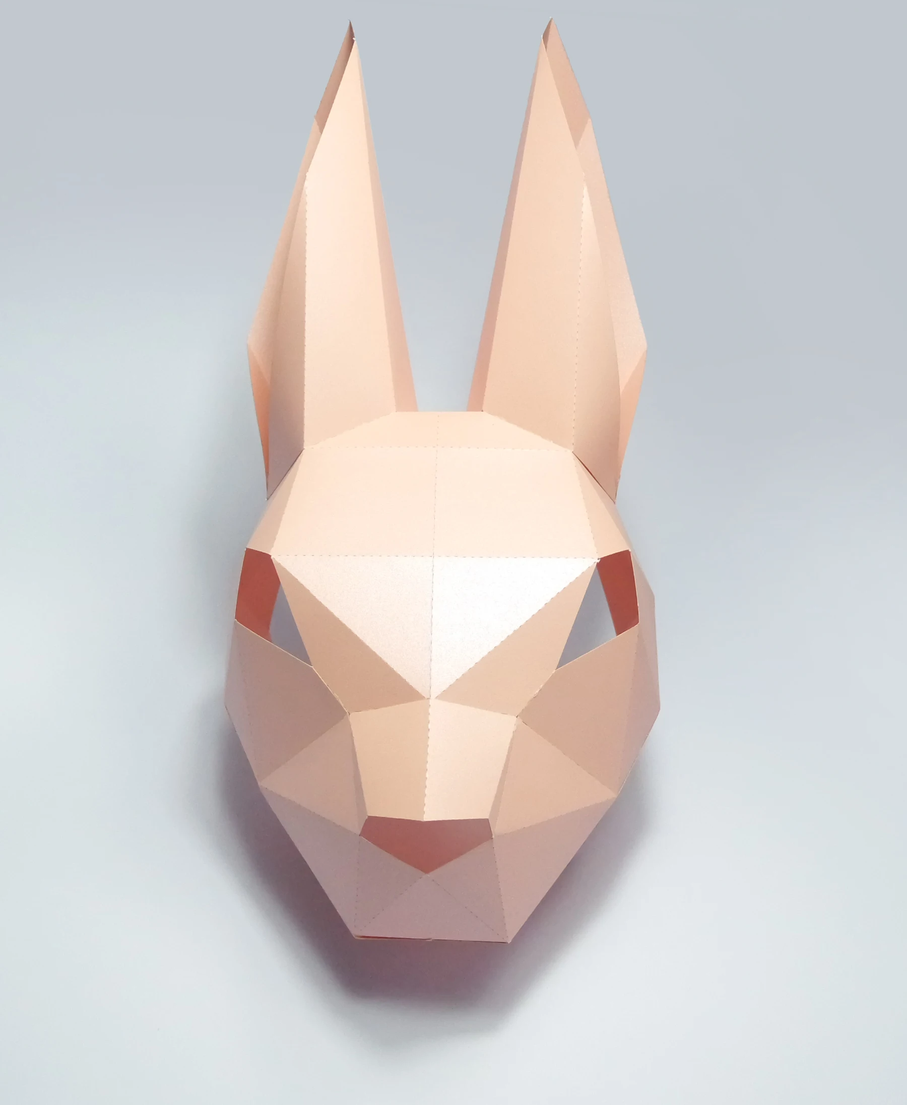 3D Бумажная Маска, модный костюм кролика, животных, косплей, сделай сам, бумага, ремесло, Маска модели, Рождество, Хэллоуин, выпускной вечер, вечерние, подарок