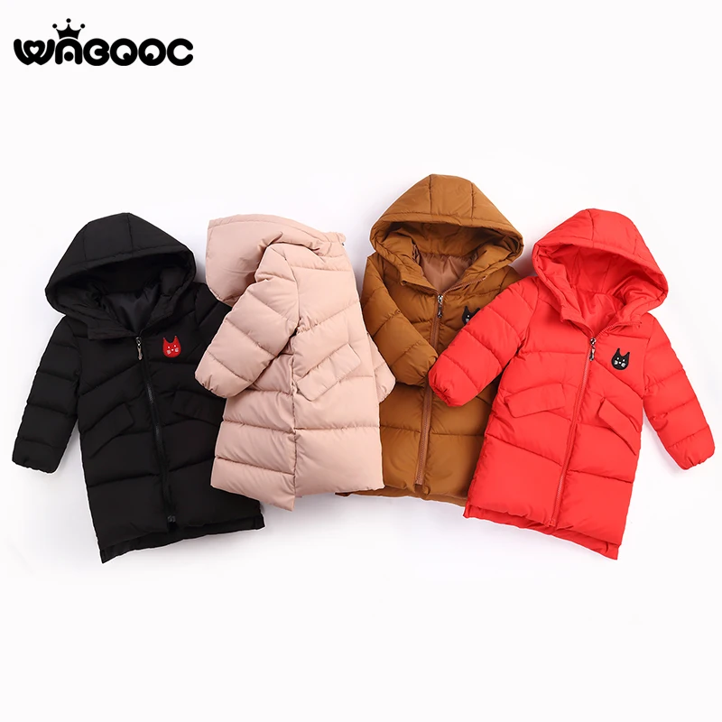 WABOOC новые детские мультяшная кошка для мальчиков и девочек одноцветное цвет