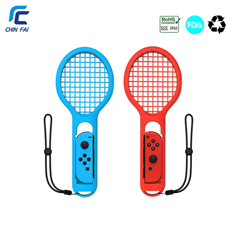CHINFAI 2 шт./лот 2018 M-ario Теннисная ракетка Aces Joy-con для Nintendo Switch ABS Joy Con ручка контроллер
